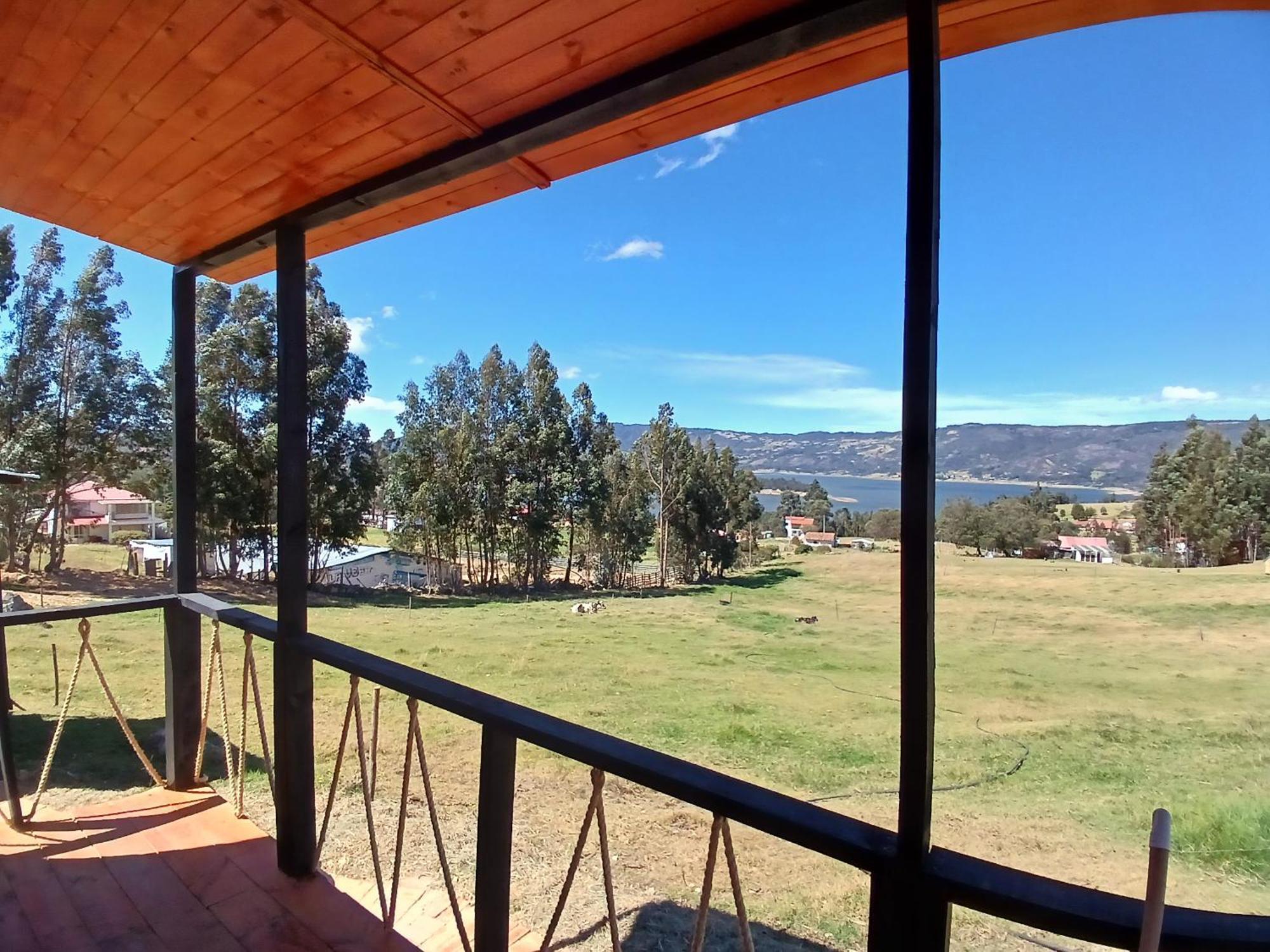 Cabanas Finca Las Acacias Guatavita Bagian luar foto
