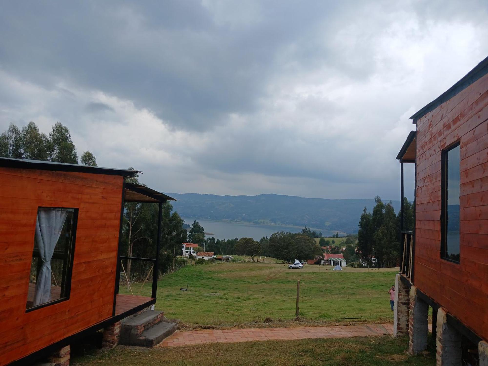 Cabanas Finca Las Acacias Guatavita Bagian luar foto